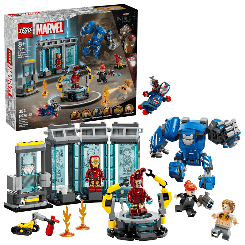 LEGO Iron Man's Laboratory: Hall of Armor