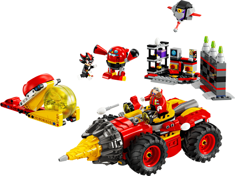 LEGO Super Sonic vs. Egg Drillster