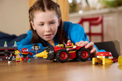 LEGO Super Sonic vs. Egg Drillster