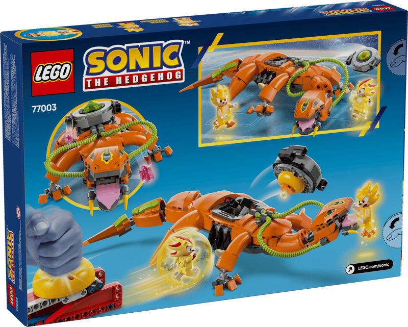 LEGO Super Shadow vs. Biolizard