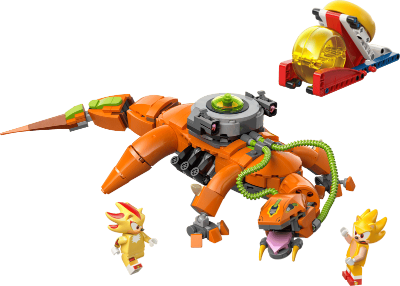 LEGO Super Shadow vs. Biolizard