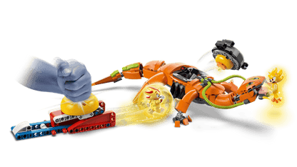 LEGO Super Shadow vs. Biolizard