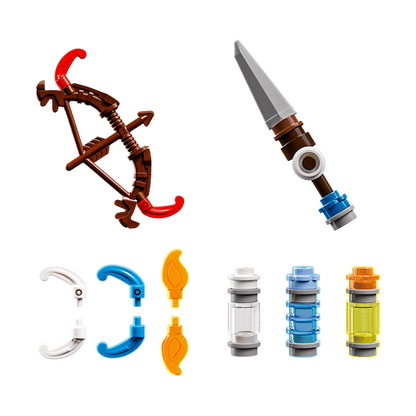 LEGO Aloy & Varl vs. Shell-Walker & Sawtooth