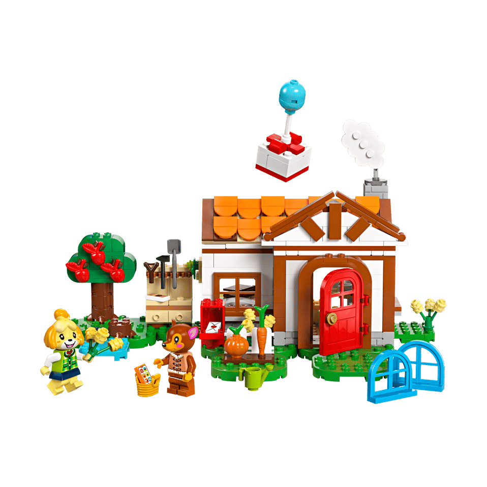 LEGO Isabelle's House Visit