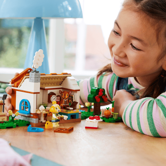 LEGO Isabelle's House Visit