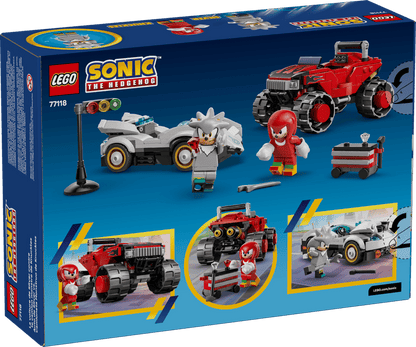 LEGO Silver's Car vs. Knuckles' Monster Truck
