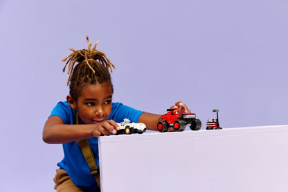 LEGO Silver's Car vs. Knuckles' Monster Truck