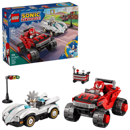 LEGO Silver's Car vs. Knuckles' Monster Truck