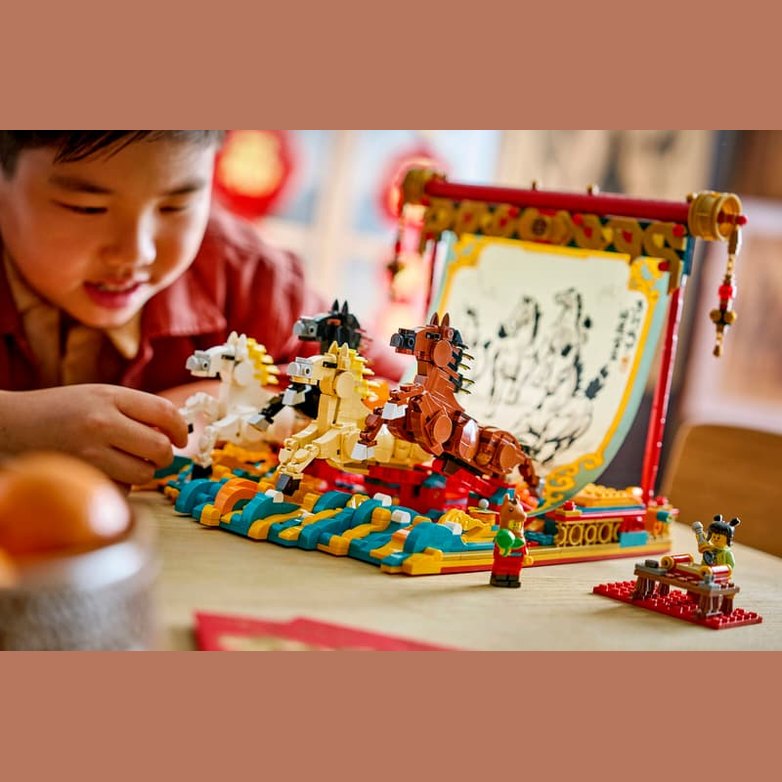 LEGO Galloping Horses Canvas