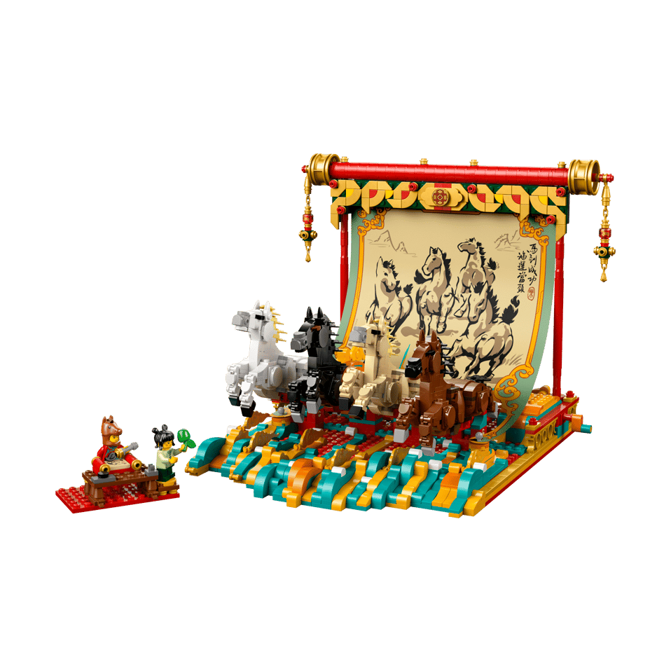 LEGO Galloping Horses Canvas