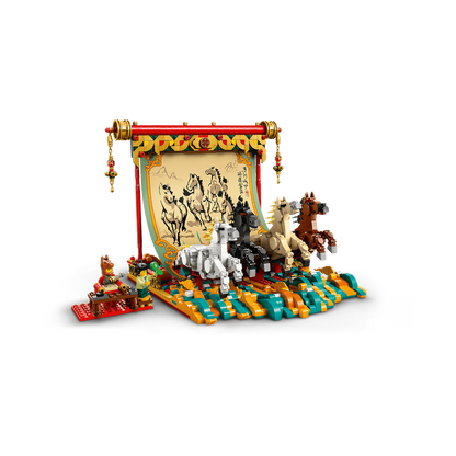 LEGO Galloping Horses Canvas