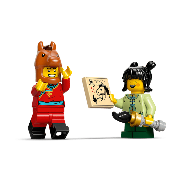 LEGO Galloping Horses Canvas