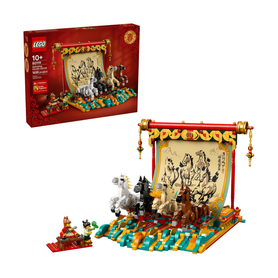 LEGO Galloping Horses Canvas