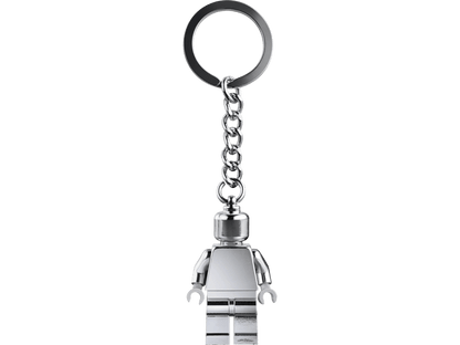LEGO Silver Minifigure Key Ring