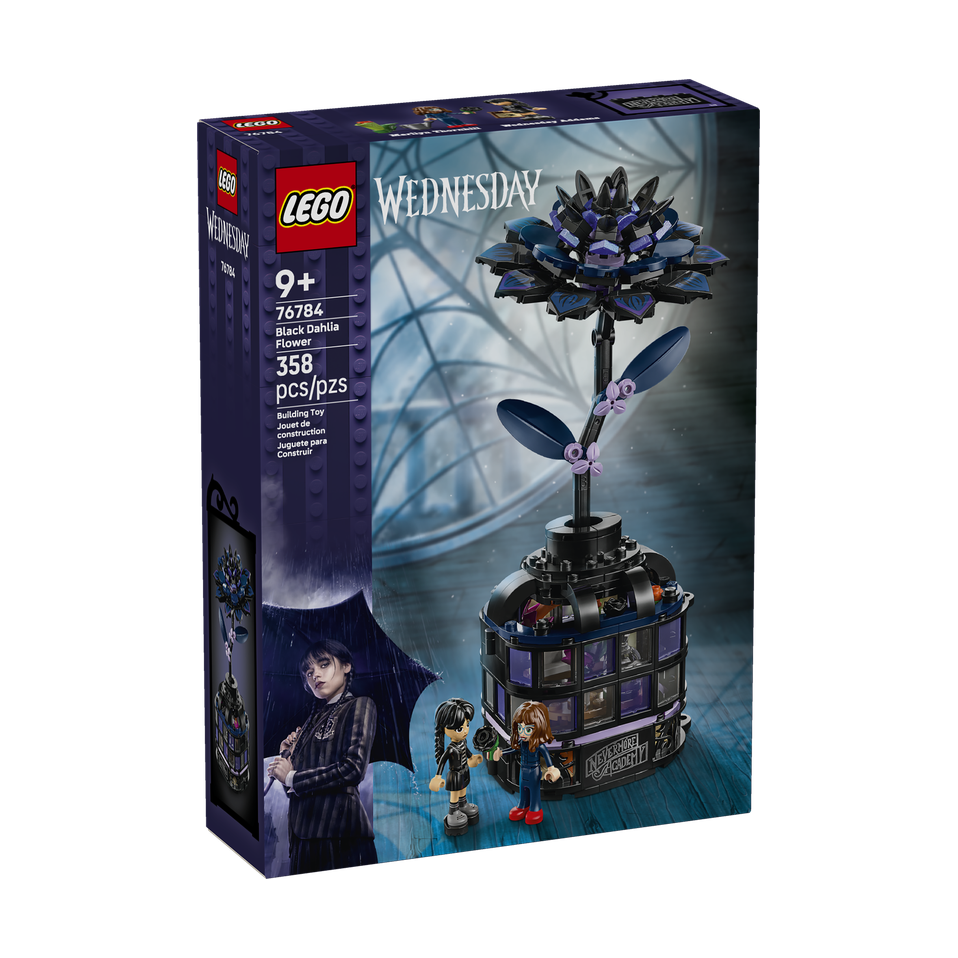 LEGO Wednesday: Black Dahlia Flower