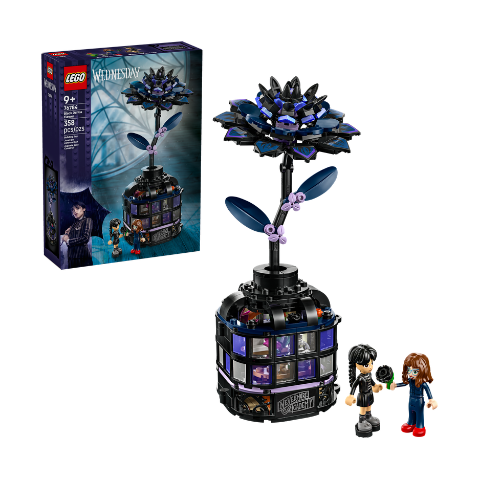 LEGO Wednesday: Black Dahlia Flower