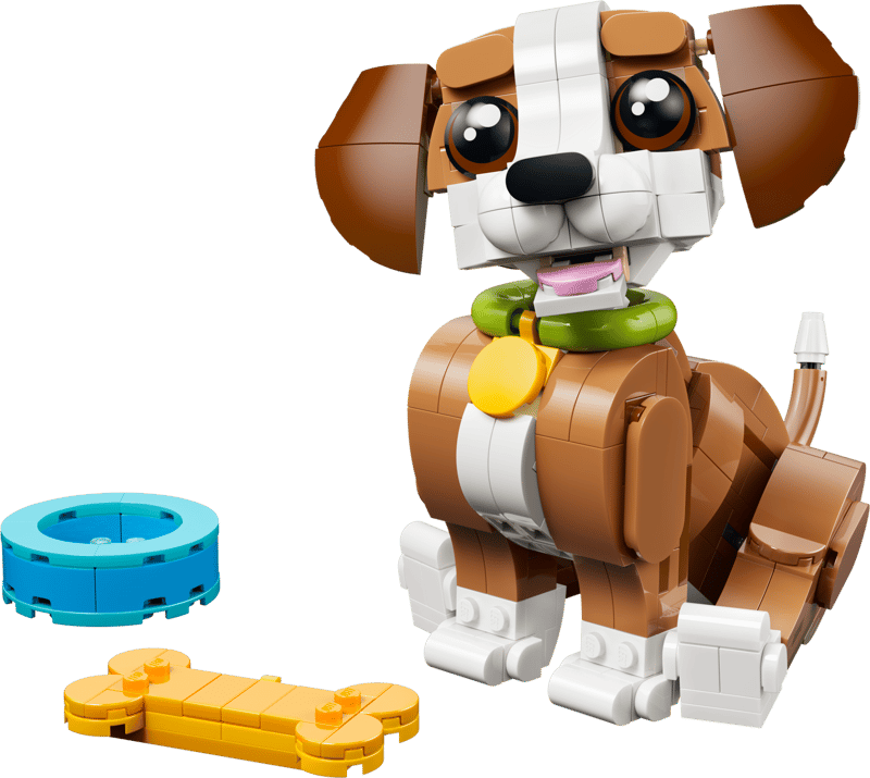 LEGO Cute Animals: Playful Puppy Dog
