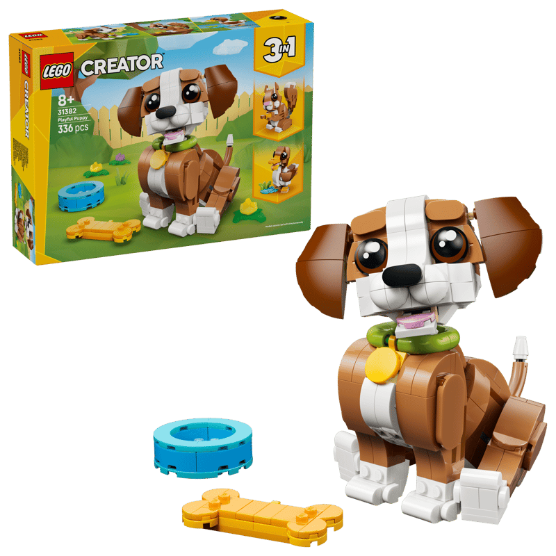 LEGO Cute Animals: Playful Puppy Dog