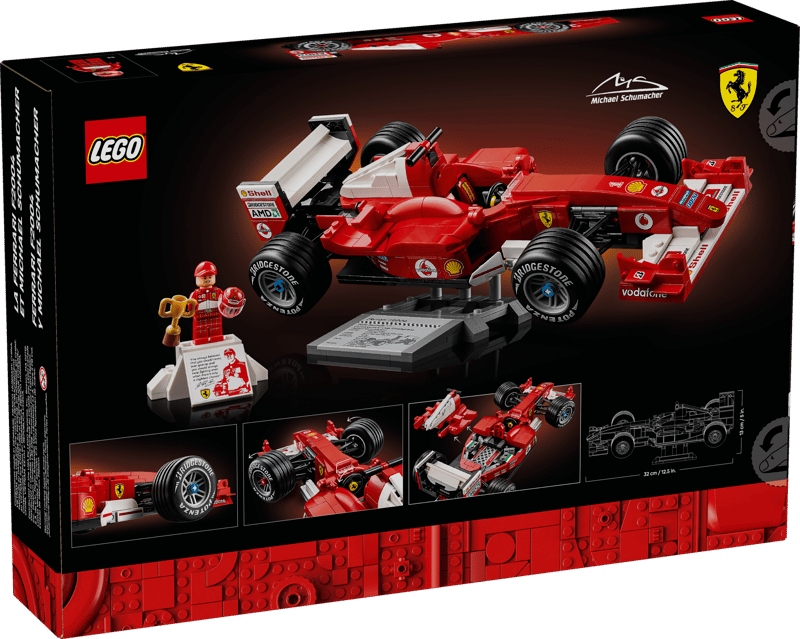 LEGO Ferrari F2004 & Michael Schumacher