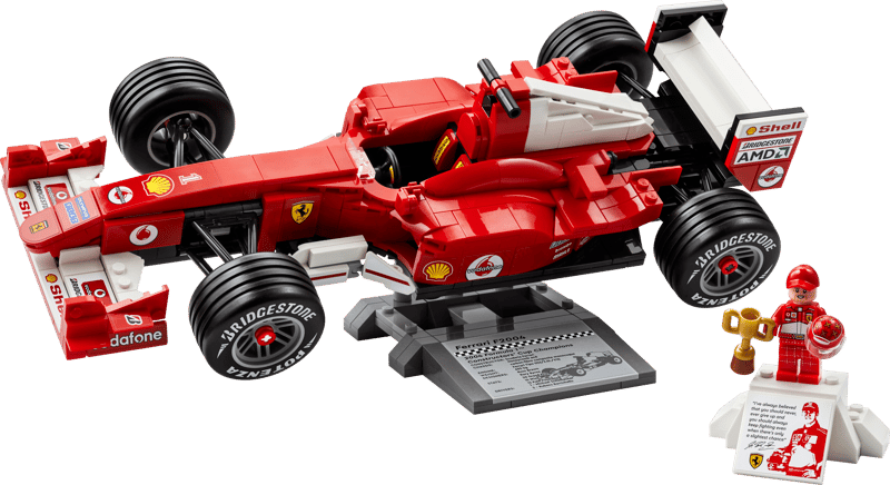 LEGO Ferrari F2004 & Michael Schumacher