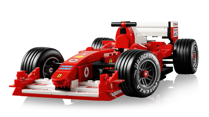 LEGO Ferrari F2004 & Michael Schumacher