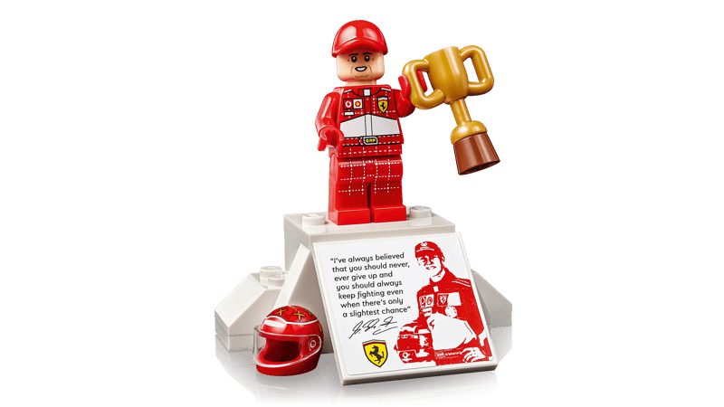 LEGO Ferrari F2004 & Michael Schumacher