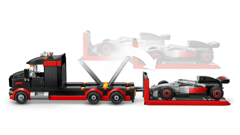 LEGO F1® Display Truck with Audi F1® Race Car