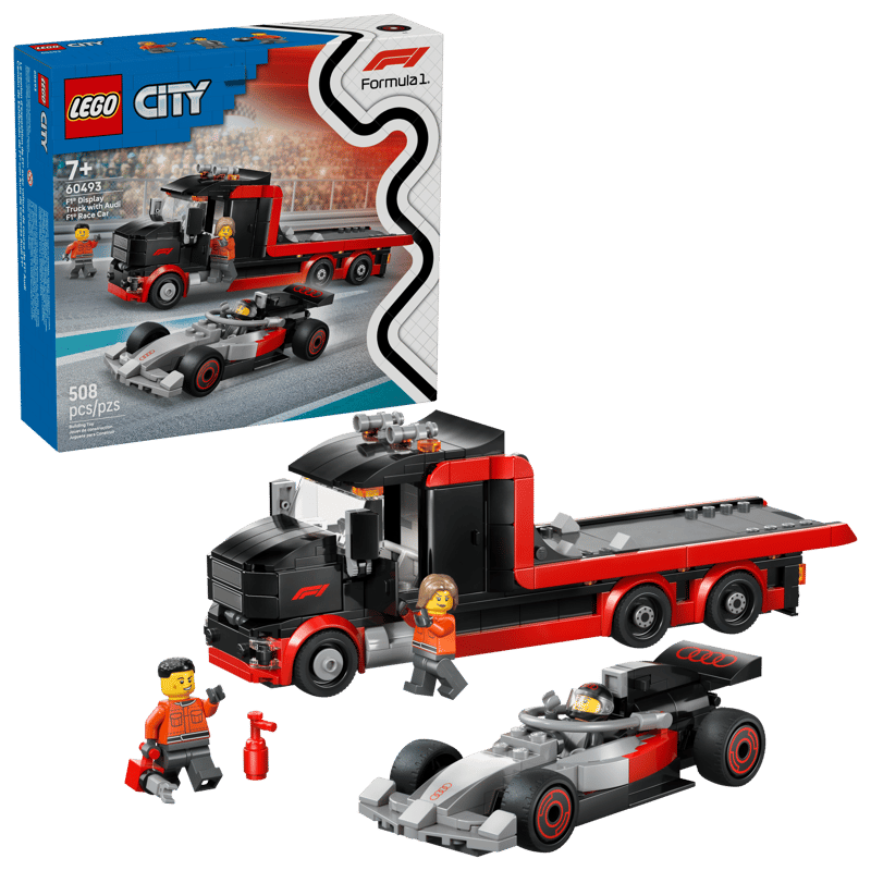 LEGO F1® Display Truck with Audi F1® Race Car