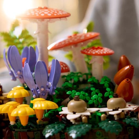 LEGO Woodland Mushrooms