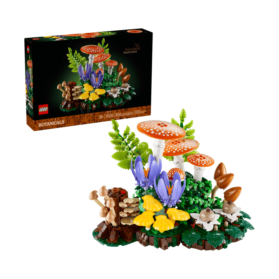 LEGO Woodland Mushrooms