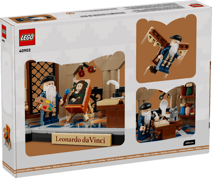 LEGO Tribute to Leonardo da Vinci