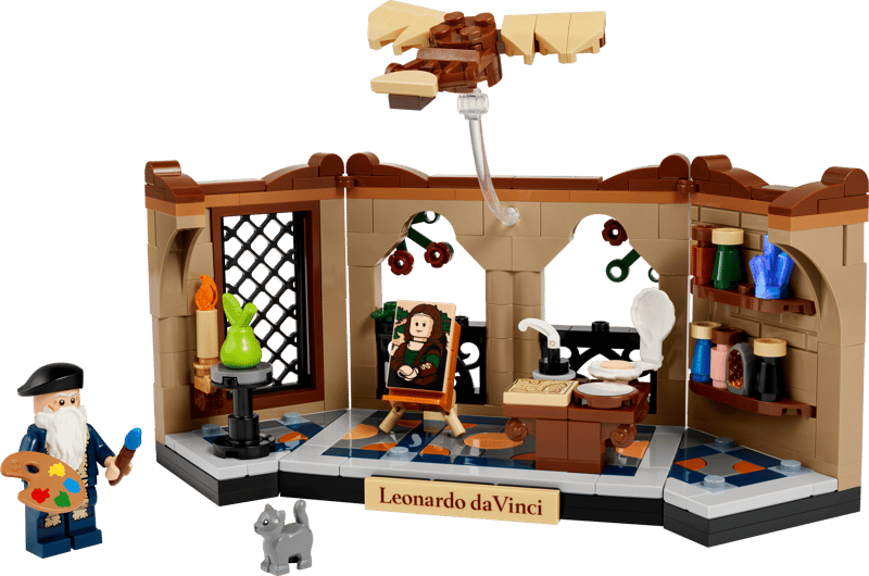 LEGO Tribute to Leonardo da Vinci