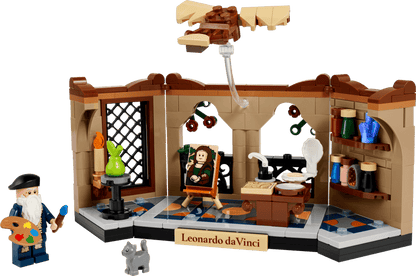 LEGO Tribute to Leonardo da Vinci