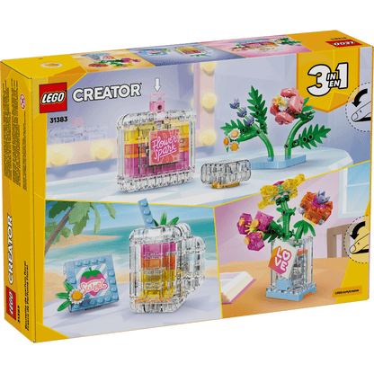 LEGO Floral Decor Perfume Bottle