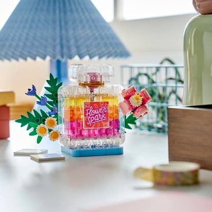 LEGO Floral Decor Perfume Bottle