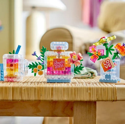LEGO Floral Decor Perfume Bottle