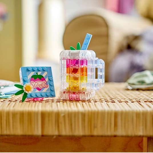 LEGO Floral Decor Perfume Bottle