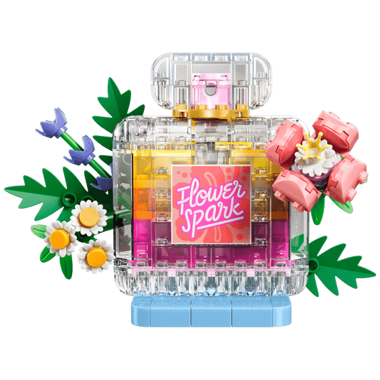 LEGO Floral Decor Perfume Bottle