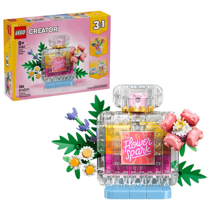 LEGO Floral Decor Perfume Bottle