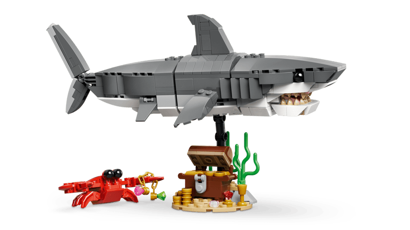 LEGO Fierce Shark with a Treasure Chest